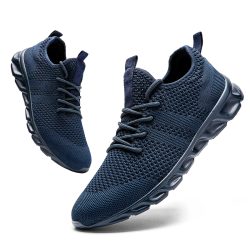 2022 Trend men’s casual shoes light sneaker white large size outdoor breathable mesh fashi ...