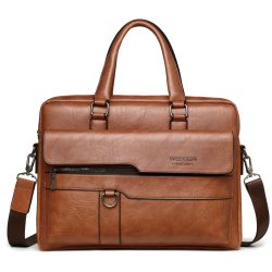 2023 Men Briefcase Bag High Quality Business Famous Brand PU Leather Shoulder Messenger Bags Off ...