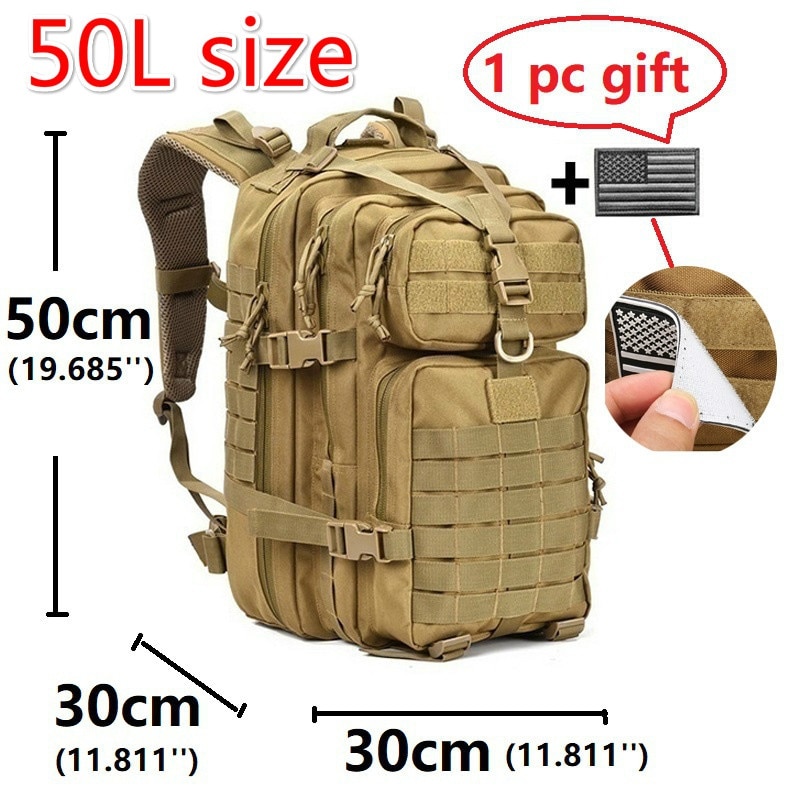 30L-50L-1000D-Nylon-Waterproof-Backpack-Outdoor-Military-Rucksacks-Tactical-Sports-Camping-Hiking-Trekking-Fishing-Hunting-2