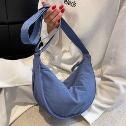 Casual Nylon Hobos Crossbody Bag for Women Designer Shoulder Bags Large Capacity Tote Lady Trave ...