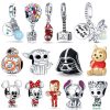 Marvel Charm 925 Sterling Silver Beads Fits Pandora Disney Original Bracelet Women Star Wars Pendant Bead DIY Jewelry Hot New in