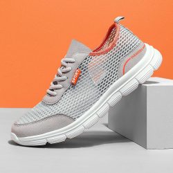 Men Shoes Autumn Soft Loafers Lazy Shoes Lightweight Cheap Mesh Casual Shoes Men Sneakers Tenis  ...