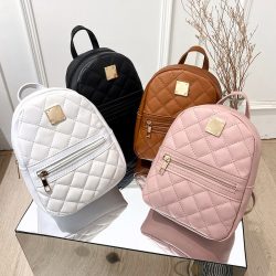 Mini Backpack for Women PU Leather Multifunction Crossbody Bag Ladies Phone Pouch Pack Luxury Br ...