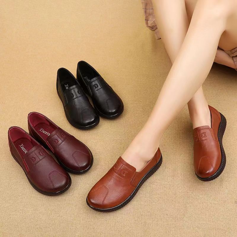 Moccasins-Mom-Flats-Shoes-Soft-Sole-Loafers-Round-Toe-ShoesNew-Spring-and-Autumn-Flat-Sole-Non-5
