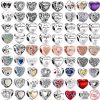NEW 925 Sterling Silver Angel Mom Family Love Heart series Beads Fit Original Pandora Charms Bracelets Women DIY Jewelry Gift
