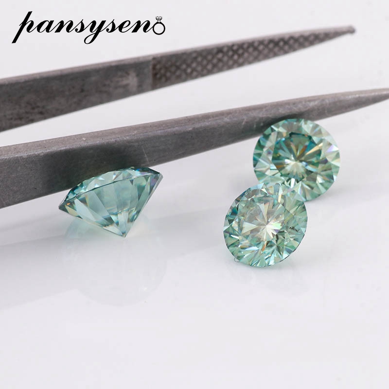 PANSYSEN-Promotion-1CT-6-5MM-Blue-Green-Real-Moissanite-VVS1-3EX-Cut-Loose-Gemstones-DIY-Jewelry-2