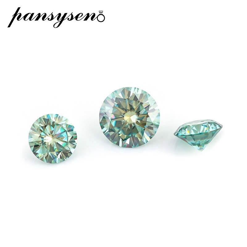 PANSYSEN-Promotion-1CT-6-5MM-Blue-Green-Real-Moissanite-VVS1-3EX-Cut-Loose-Gemstones-DIY-Jewelry-3