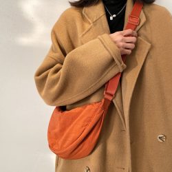 Simple Design Women’s Messenger Bag Fashion Ladies Nylon Hobos Small Shoulder Bags Vintage ...