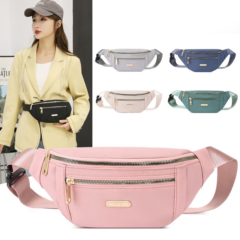 Waist-Bags-for-Women-Oxford-Leisure-Color-Waist-Bag-Shoulder-Crossbody-Chest-Bags-Handbags-All-match-2