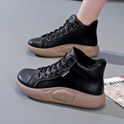 Women Sneakers 2023 Platform Casual Loafers Solid Color Women Flats Shoes Oxford Sports Vulcaniz ...