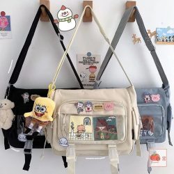 Women’s Bag Messenger Korean Style Female Backpack College Large Capacity Versatile Should ...